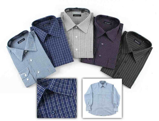 Herren Business Freizeit Hemden Baumwolle