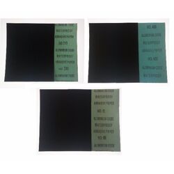 Wasserfest Schleifpapier, Abrasive, 230 mm x 280 mm, Nass-Schleifpapier, NEU