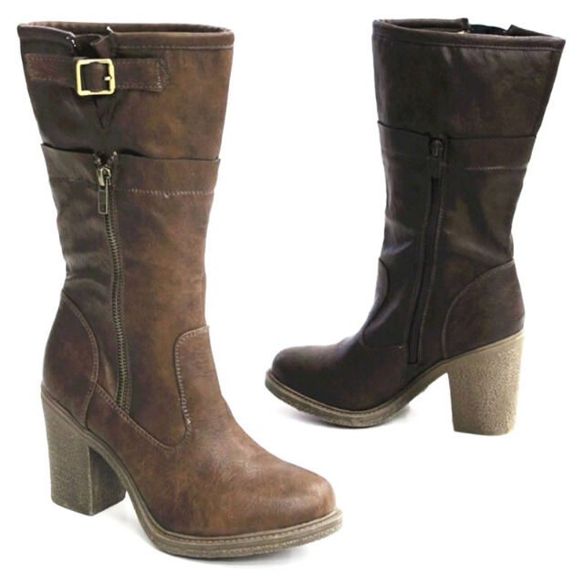 Damen Herbst Winter Frühjahr Stiefel Schuhe