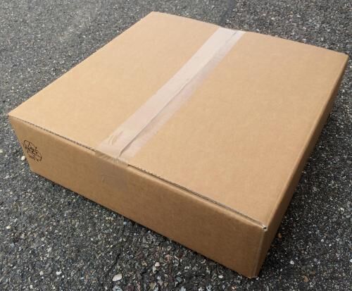 Versandkarton 2-wellig Innenmaße LxBxH 380x380x100mm 