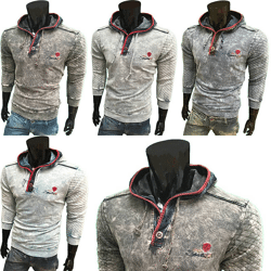 Herren Pullover Langarm Shirts Oberteile