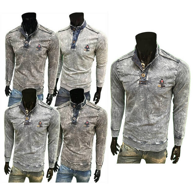 Herren Pullover Langarm Shirts Oberteile