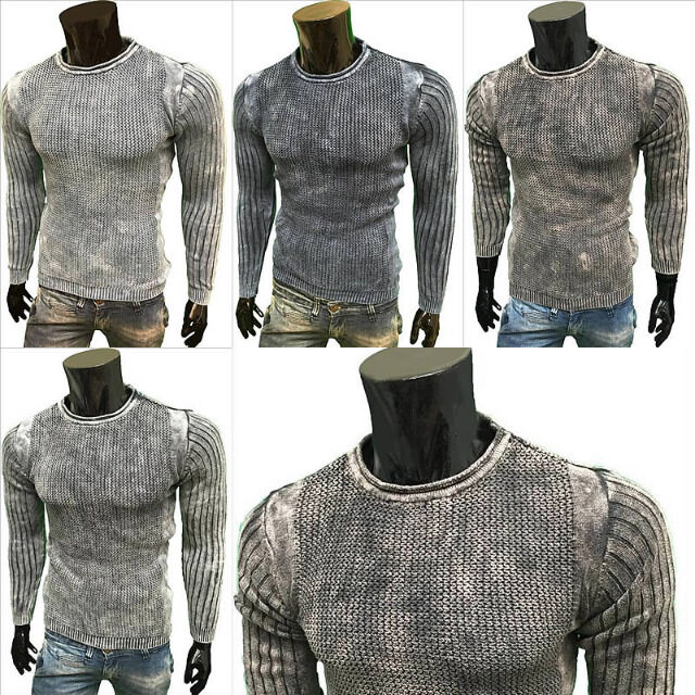 Herren Pullover Langarm Shirts Oberteile