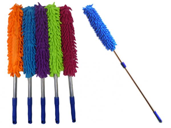 Staubwedel ausziehbar 100cm in 5 Farben