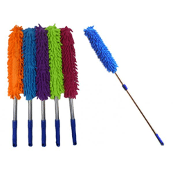 Staubwedel ausziehbar 100cm in 5 Farben