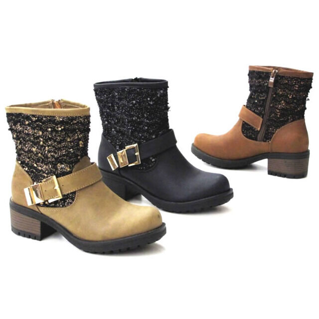 Damen Herbst Winter Frühjahr Stiefel Schuhe