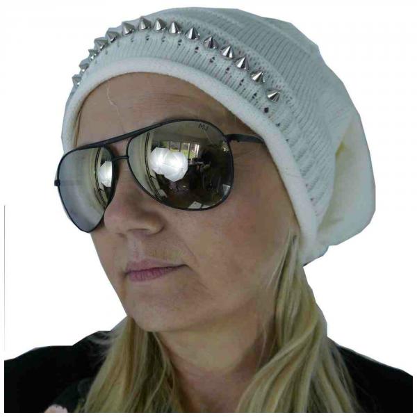 Damenmütze mit Nieten (/yutuNiet/3323)