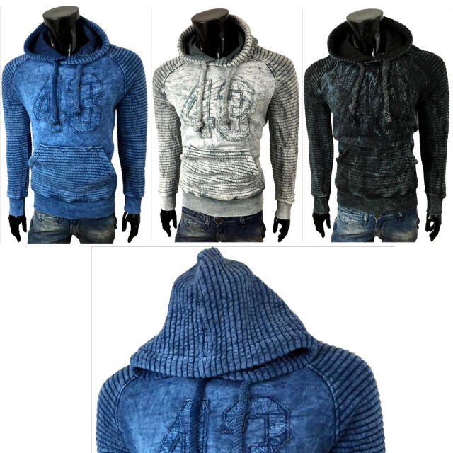 Herren Pullover Langarm Oberteil Hoodie