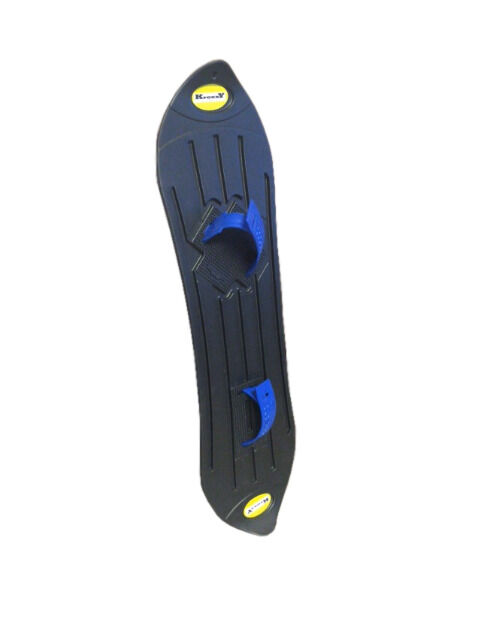 Kroxxy Sledge Snowboard Schnee Board Snowskate Funboard in schwarz
