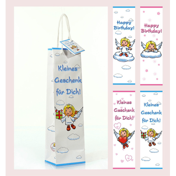 12 70017 Geschenktasche Flaschentute Schutzengel Mit Spruch 14760582 Restposten De