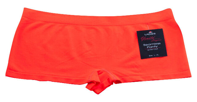 Yenita® seamless Damen Hipster-Panty in orange