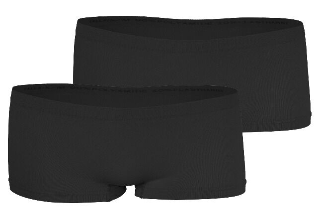 Yenita® seamless Damen Hipster-Panty in schwarz 