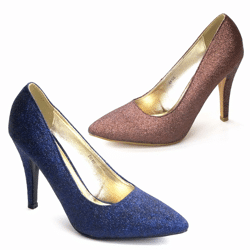Pumps High Heels Schuhe Glitzeroptik Gr. 36-41 je 9,50 EUR
