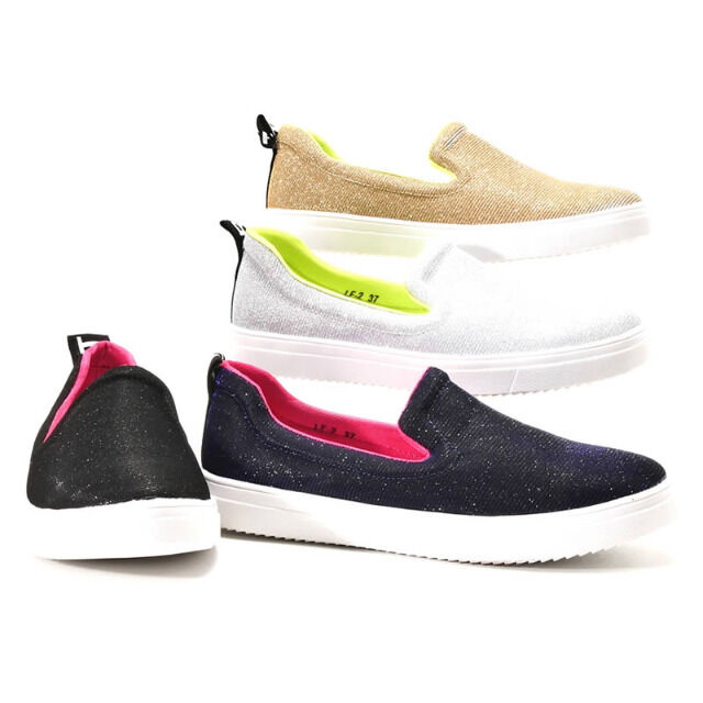 Damen Freizeit Schuhe Sneaker Slipper