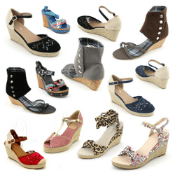 Damen Sandalen Pumps High Heels Schuhe