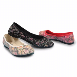 Damen Slipper Halbschuhe Ballerina