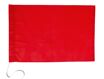 SIGNALFAHNE Rote Fahne Banner Flagge, Orig VEB Bandtex Pulsnitz Ostalgie