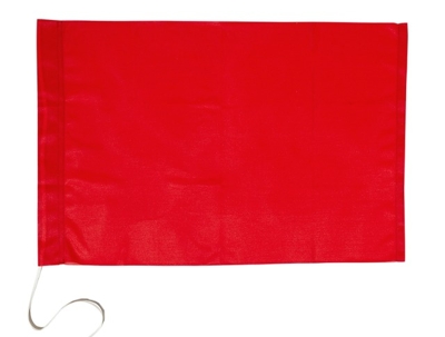 SIGNALFAHNE Rote Fahne Banner Flagge, Orig VEB Bandtex Pulsnitz Ostalgie