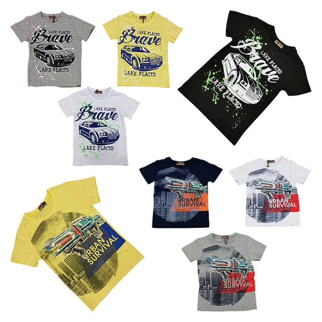 Kinder T-Shirts Kurzarm Oberteile Tops Shirts