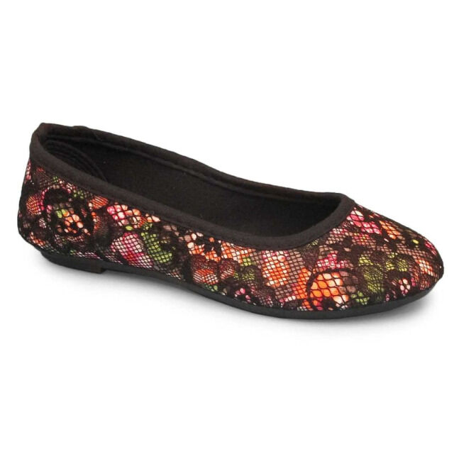 Mädchen Ballerina Slipper Schuhe
