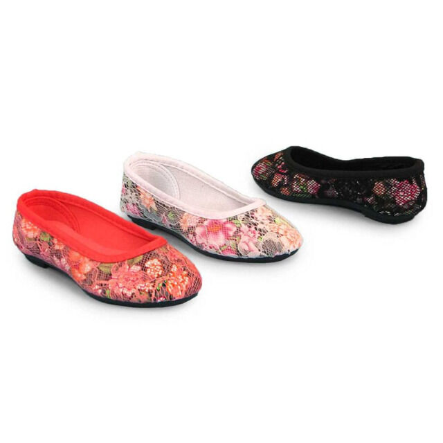 Mädchen Ballerina Slipper Schuhe