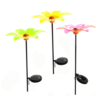 17 51009 Solar Gartenstecker Led Blume 115 Cm Led Leuchtfunktion Pflanzstecker 14804973 Restposten De