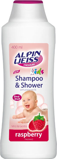 Kindershampoo & Duschgel - Raspberry 400ml
