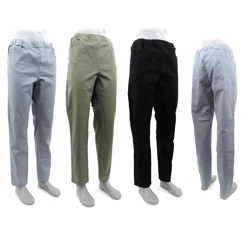 Damen Freizeit Sport Stoff Hose Mix Gr. M-XXL ab je 2,50 EUR