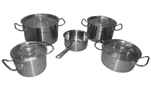 Fissler Profi Collection Edelstahl Kochtopf Set 5-teilig