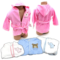 Children boys girls bathrobes mix size 62-104 mix each 6,75 EUR
