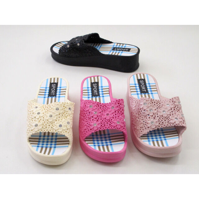 Damen Sommer Sandalen Slipper Schuhe