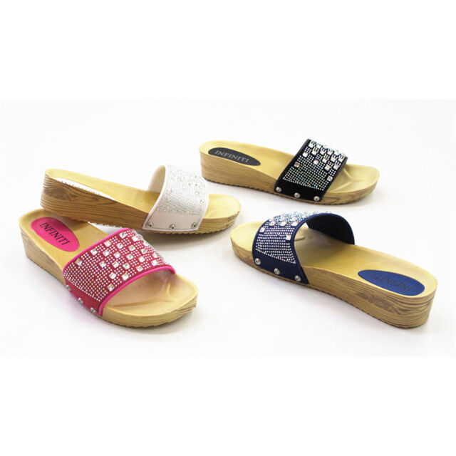 Damen Sommer Sandalen Slipper Schuhe