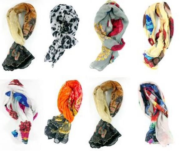 Damen Mix Sommerschal