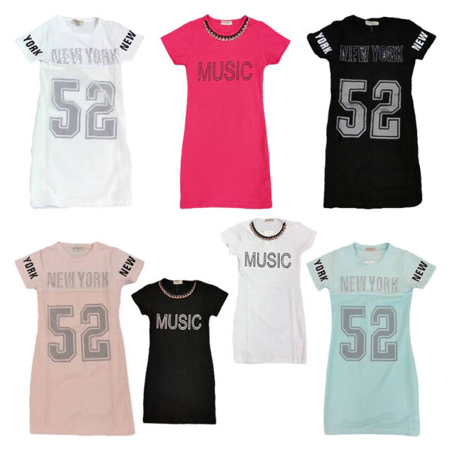 Kinder Mädchen Tops Trägershirts Kleider