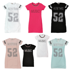 Kinder Mädchen Tops Trägershirts Kleider