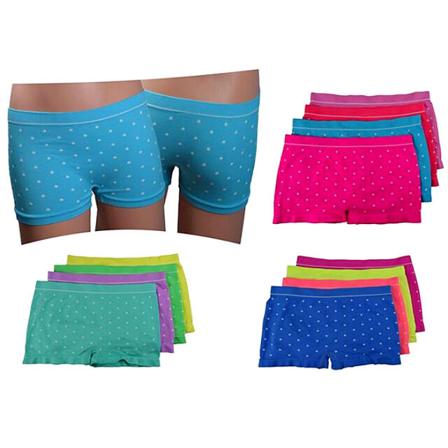 Mädchen Seamless Boxer Shorts Slips Mix Gr. 10-12 für 1,05 EUR