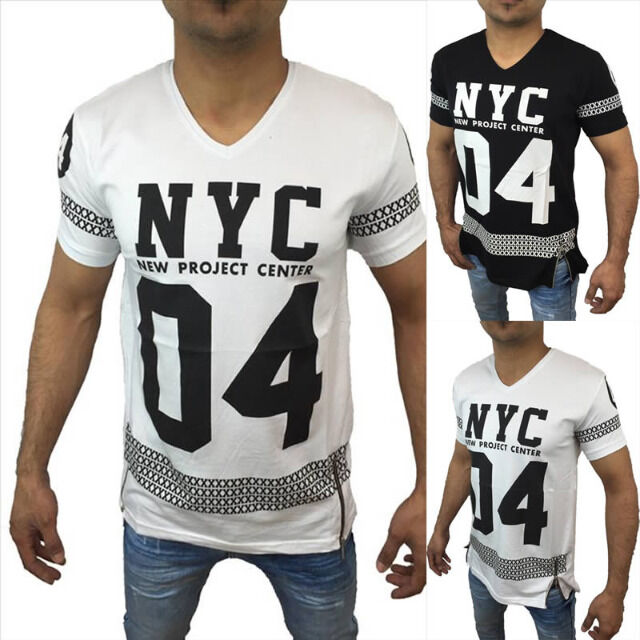 Herren Freizeit T-Shirts Oberteile Kurzarm Shirt