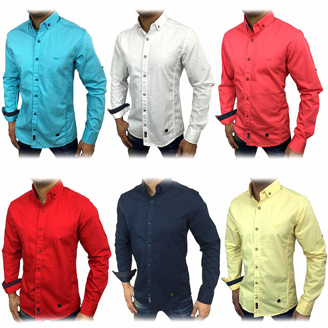 Herren Freizeit Business Hemden Gr. S-2XL je 10,50 EUR