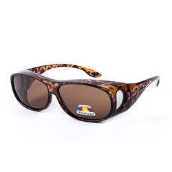 Figuretta Sonnenbrille Überbrille in Leoparden Optik aus der TV Werbung