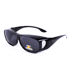 Figuretta Sonnenbrille Überbrille in schwarz aus der TV Werbung