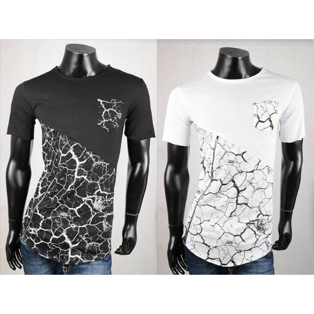 Herren Freizeit T-Shirts Oberteile Kurzarm Shirt