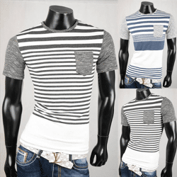 Herren Freizeit T-Shirts Oberteile Kurzarm Shirt