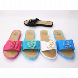 Damen Sommer Sandalen Slipper Schuhe