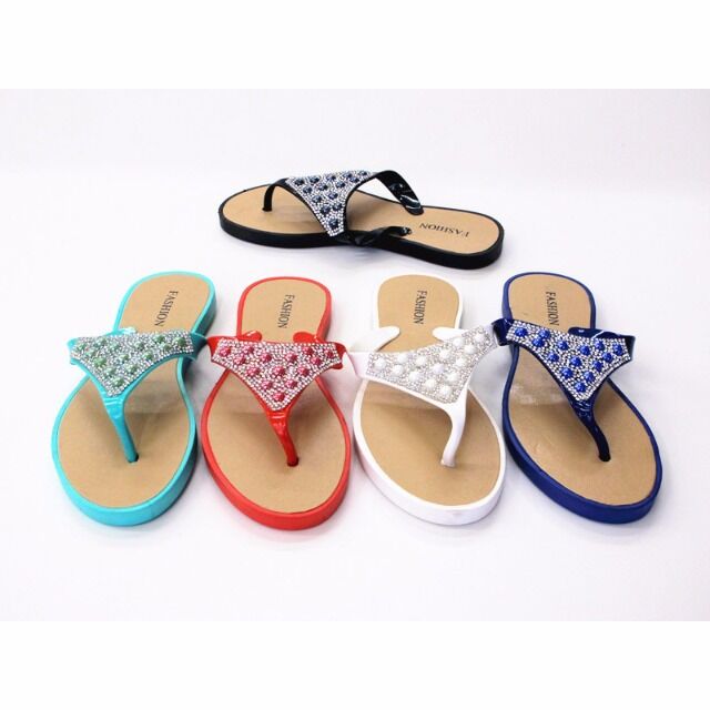 Damen Sommer Sandalen Slipper Schuhe