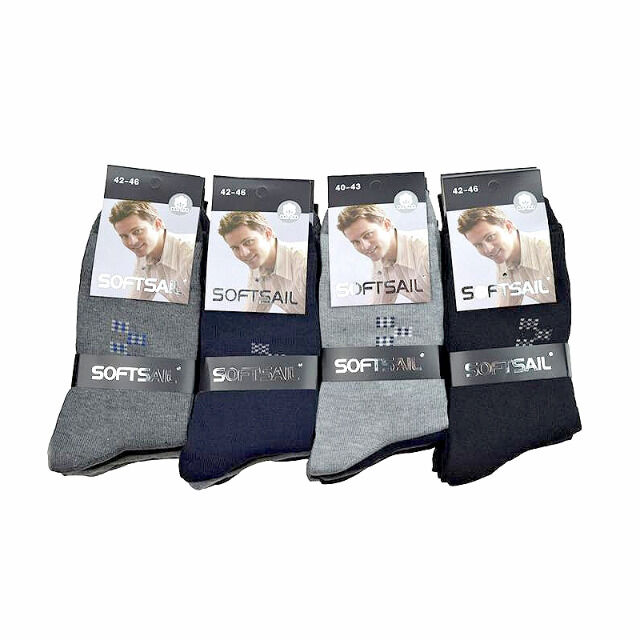 Herren Sneakersocken Baumwolle 5er Pack Gr. 40-46 für 0,39 EUR