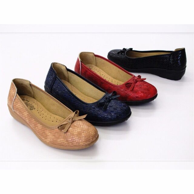 Ladies slip-on half shoes ballerina 