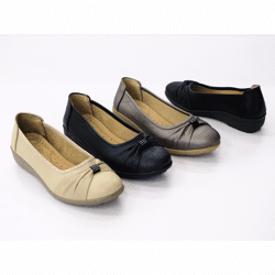 Damen Slipper Halbschuhe Ballerina