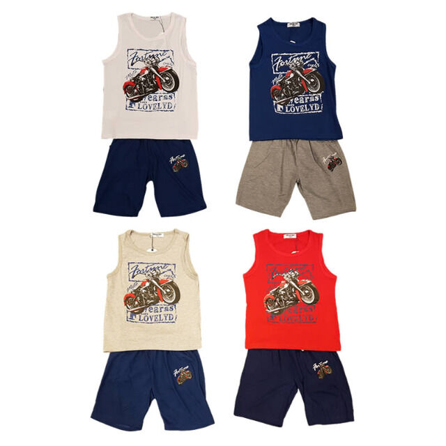 Kinder Jungen Sport Freizeit Shirt Hosen Sets