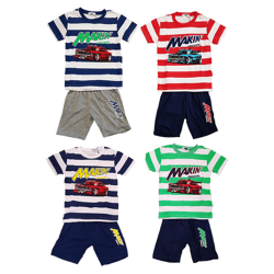Kinder Jungen Sport Freizeit T-Shirt Hosen Sets