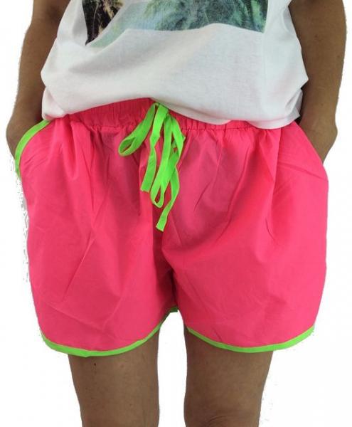 Damen Badeshorts  Badehose in Neon Farben 